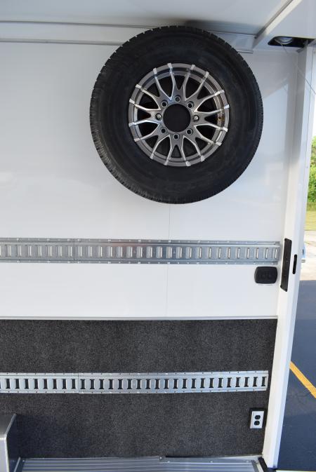 New inTech 18' Tag Extended Wedge Nose w/ 6' Side Ramp Door Multisport Trailer