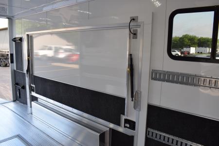 New inTech 18' Tag Extended Wedge Nose w/ 6' Side Ramp Door Multisport Trailer