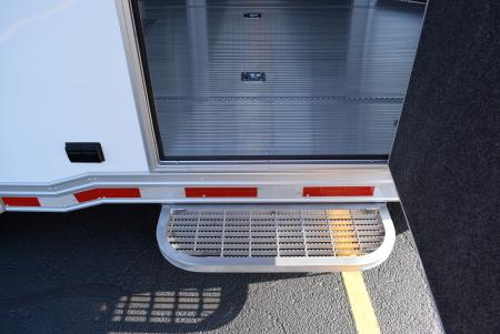 New inTech 18' Tag Extended Wedge Nose w/ 6' Side Ramp Door Multisport Trailer
