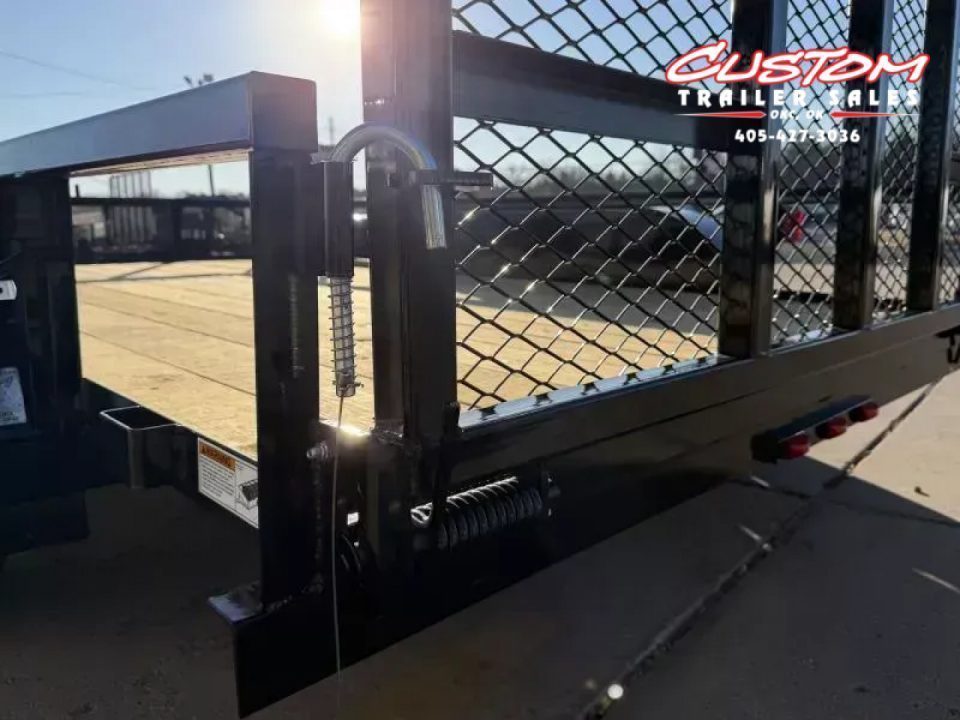 New #264970 2026 TOP HAT LDX 12 X 77 SQUARE TUBE TOP 7K UTILITY W/ RAMP GATE