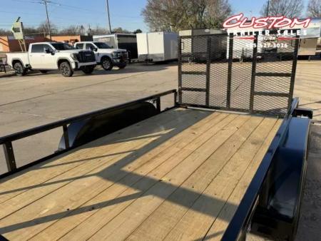 New #264970 2026 TOP HAT LDX 12 X 77 SQUARE TUBE TOP 7K UTILITY W/ RAMP GATE