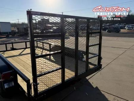 New #264970 2026 TOP HAT LDX 12 X 77 SQUARE TUBE TOP 7K UTILITY W/ RAMP GATE