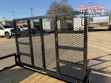 New #264970 2026 TOP HAT LDX 12 X 77 SQUARE TUBE TOP 7K UTILITY W/ RAMP GATE