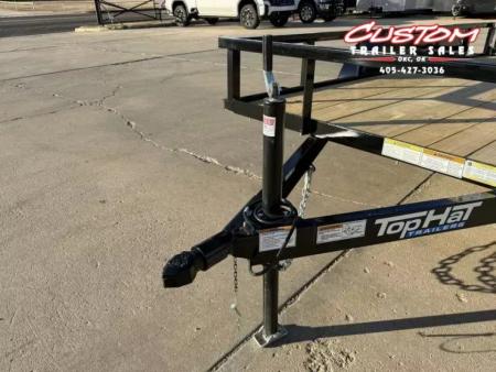 New #264970 2026 TOP HAT LDX 12 X 77 SQUARE TUBE TOP 7K UTILITY W/ RAMP GATE