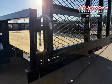 New #264970 2026 TOP HAT LDX 12 X 77 SQUARE TUBE TOP 7K UTILITY W/ RAMP GATE