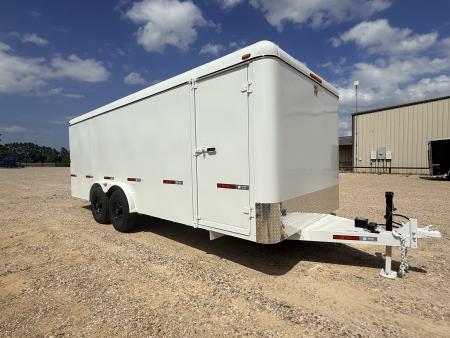 New 2026 W-W Trailer 8’ x 20’ Bumper Pull Tandem Axle Cargo, Rear Ramp Door, 7000# Axles Cargo / Enclosed Trailer
