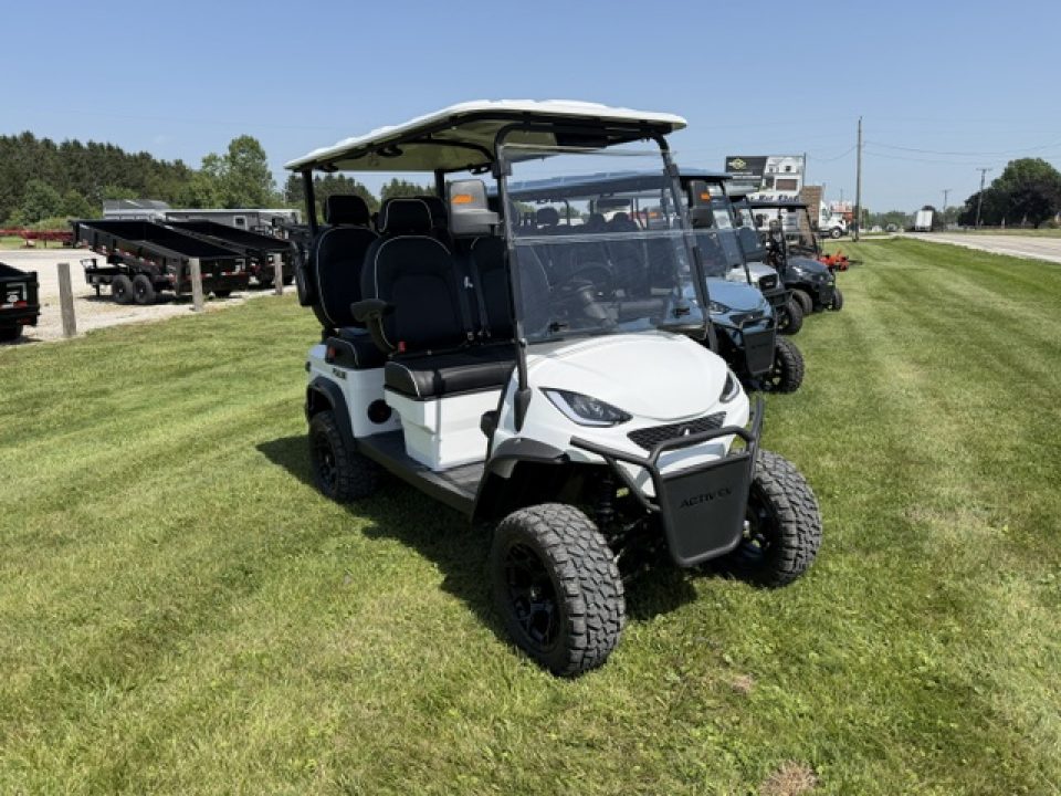 New 2027 ActivEV Pulse Lifted 4 Seater Golf Cart