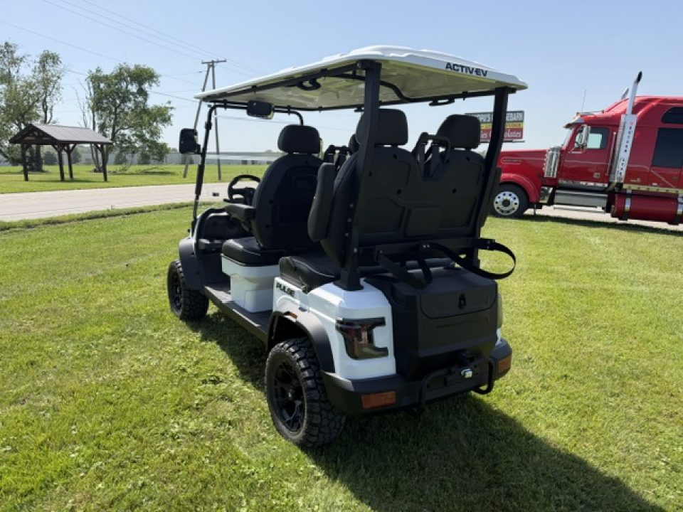 New 2027 ActivEV Pulse Lifted 4 Seater Golf Cart