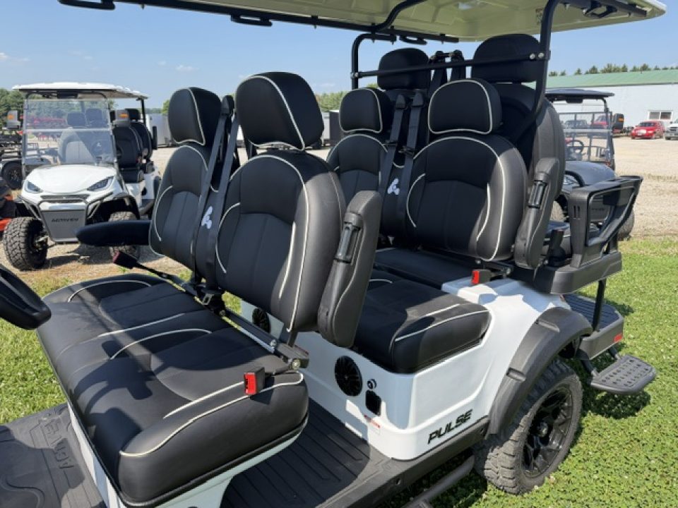 New 2026 ActivEV Pulse Lifted 6 Seater Golf Cart