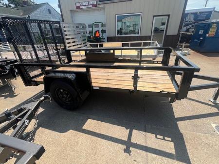 Used 2025 Quality Steel and Aluminum 5x10 3K Utility Trailer