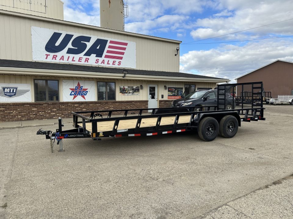New 2026 Load Trail 83x20 Low Side 10K Landscape Trailer