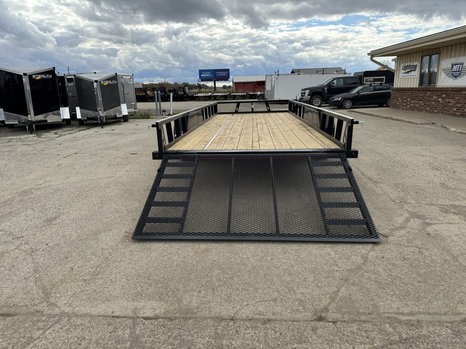 New 2026 Load Trail 83x20 Low Side 10K Landscape Trailer