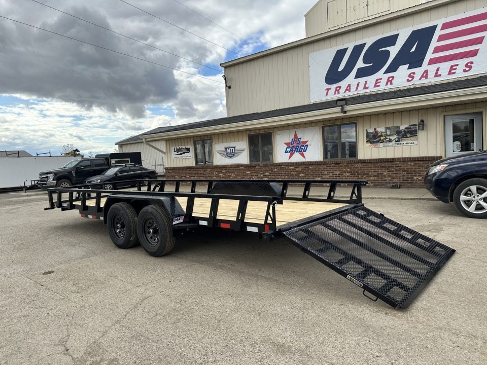 New 2026 Load Trail 83x20 Low Side 10K Landscape Trailer