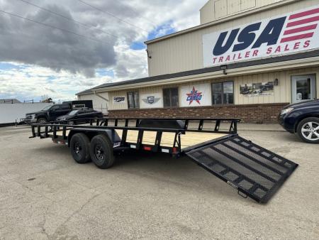 New 2026 Load Trail 83x20 Low Side 10K Landscape Trailer