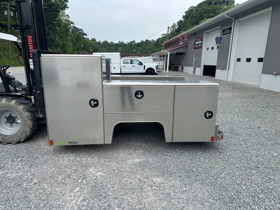 New 2026 Martin Truck Bodies Aluminum HFSB Service Body DRW 60" CA Cab and Chassis Tall Front Compartments SMOOTH APPEARANCE