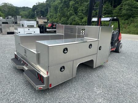 New 2026 Martin Truck Bodies Aluminum HFSB Service Body DRW 60  CA Cab and Chassis Tall Front Compartments SMOOTH APPEARANCE