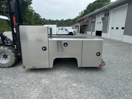 New 2026 Martin Truck Bodies Aluminum HFSB Service Body DRW 60" CA Cab and Chassis Tall Front Compartments SMOOTH APPEARANCE