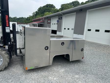 New 2026 Martin Truck Bodies Aluminum HFSB Service Body DRW 60" CA Cab and Chassis Tall Front Compartments SMOOTH APPEARANCE