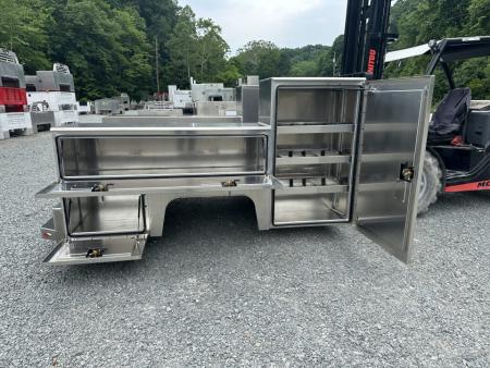 New 2026 Martin Truck Bodies Aluminum HFSB Service Body DRW 60" CA Cab and Chassis Tall Front Compartments SMOOTH APPEARANCE