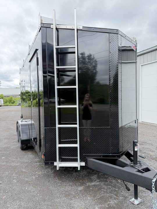 New 2026 Pace American 7X14 Enclosed Contractor Trailer