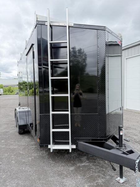 New 2026 Pace American 7X14 Enclosed Contractor Trailer