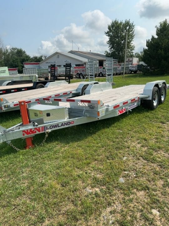 New 2026 N&N Tilt Trailer 20 foot 15K with hydraulic jack