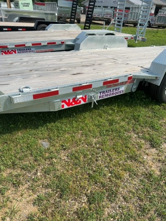 New 2026 N&N Tilt Trailer 20 foot 15K with hydraulic jack