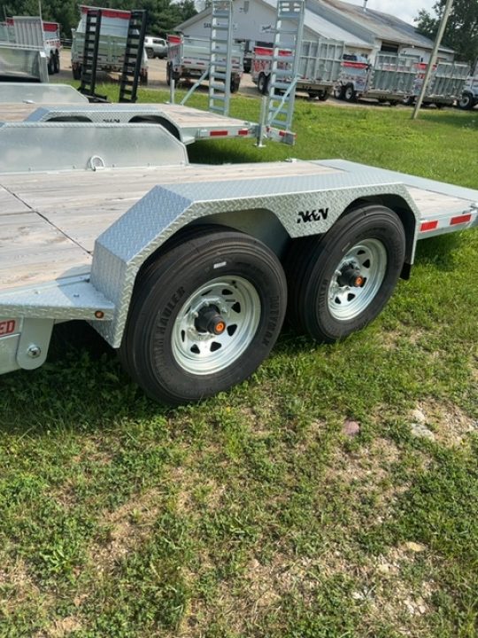 New 2026 N&N Tilt Trailer 20 foot 15K with hydraulic jack