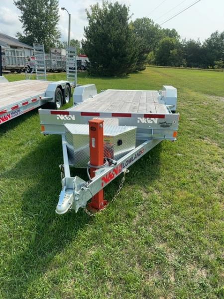 New 2026 N&N Tilt Trailer 20 foot 15K with hydraulic jack