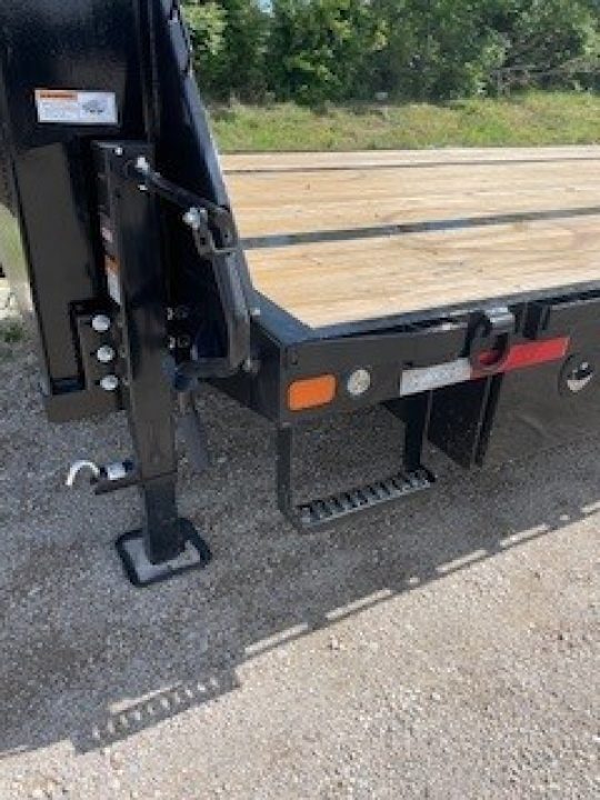 New 2027 MAXX-D LKX10240 102x40 25990 GVWR 5' Dovetail/MAXXD-Out Ramps Flatbed Trailer
