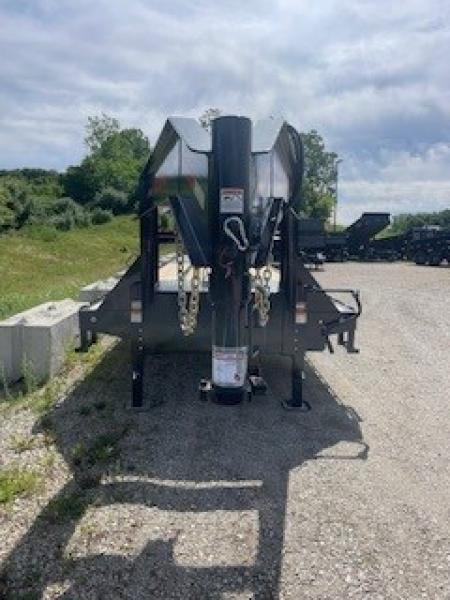 New 2027 MAXX-D LKX10240 102x40 25990 GVWR 5' Dovetail/MAXXD-Out Ramps Flatbed Trailer