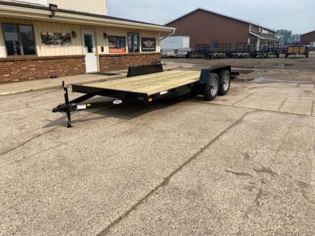 New 2026 AMO 82x16 TA2 Flat Deck 7K Car Hauler