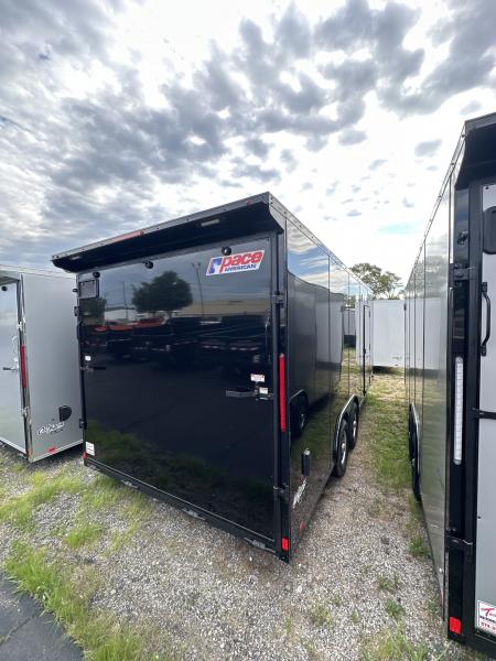 New 2026 Pace American 8.5 x 20 Outback DLX Flat Top V-Nose Car Hauler 10K
