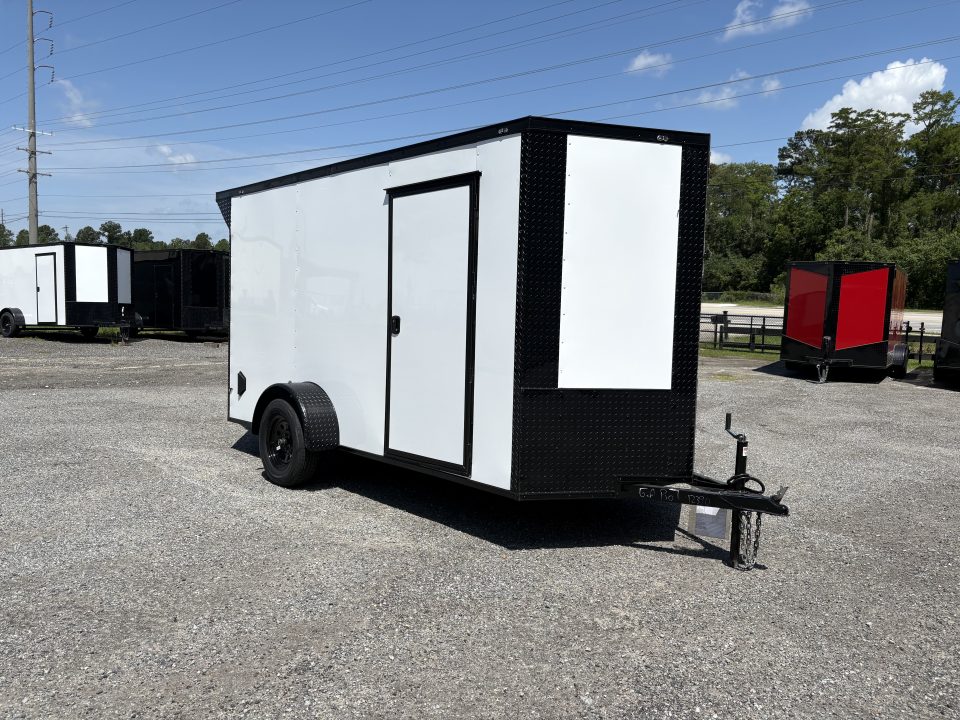 New 2026 J&C Suppliers 6X12SA Cargo / Enclosed Trailer
