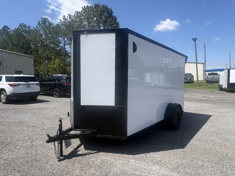 New 2026 J&C Suppliers 6X12SA Cargo / Enclosed Trailer