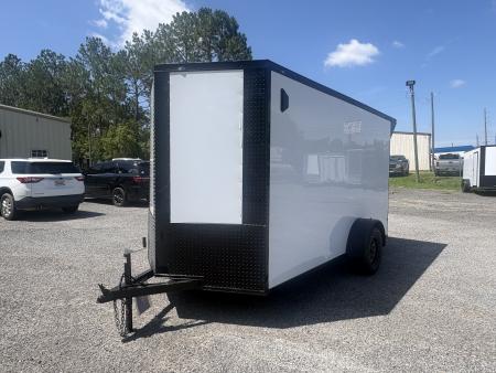 New 2026 J&C Suppliers 6X12SA Cargo / Enclosed Trailer