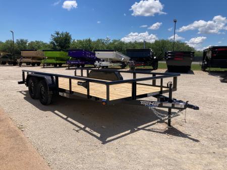 New 2026 Top Hat 16' x 83" MP Utility Trailer w/SIR