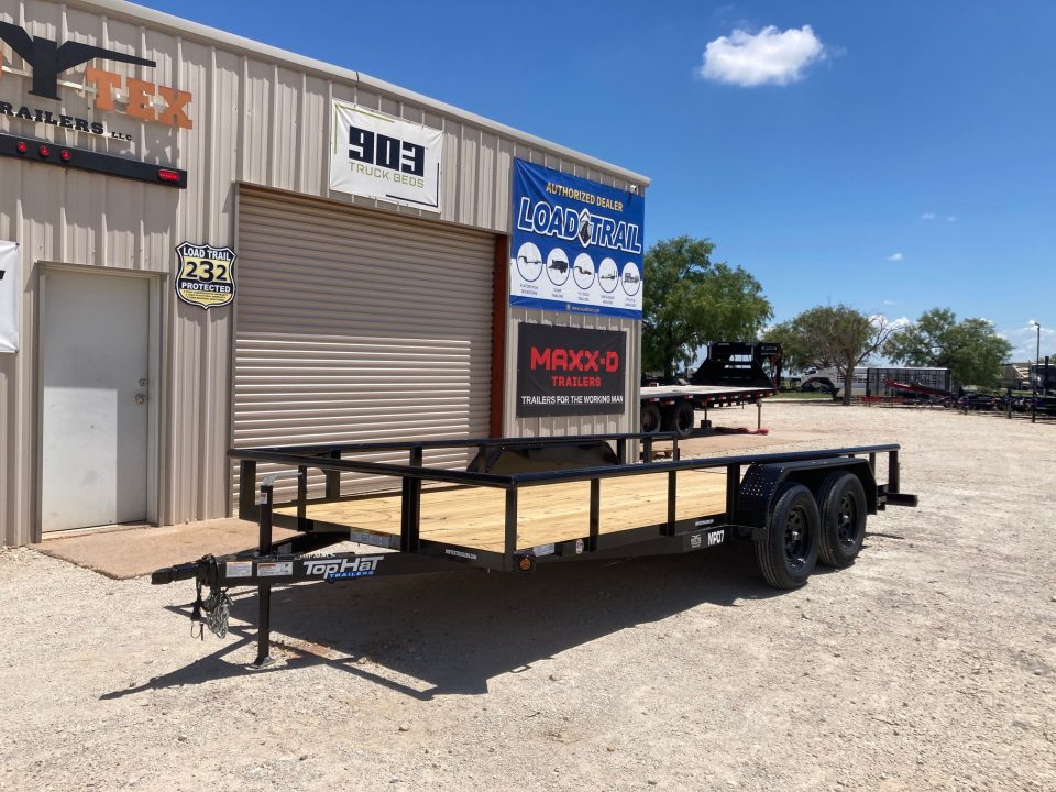 New 2026 Top Hat 16' x 83" MP Utility Trailer w/SIR