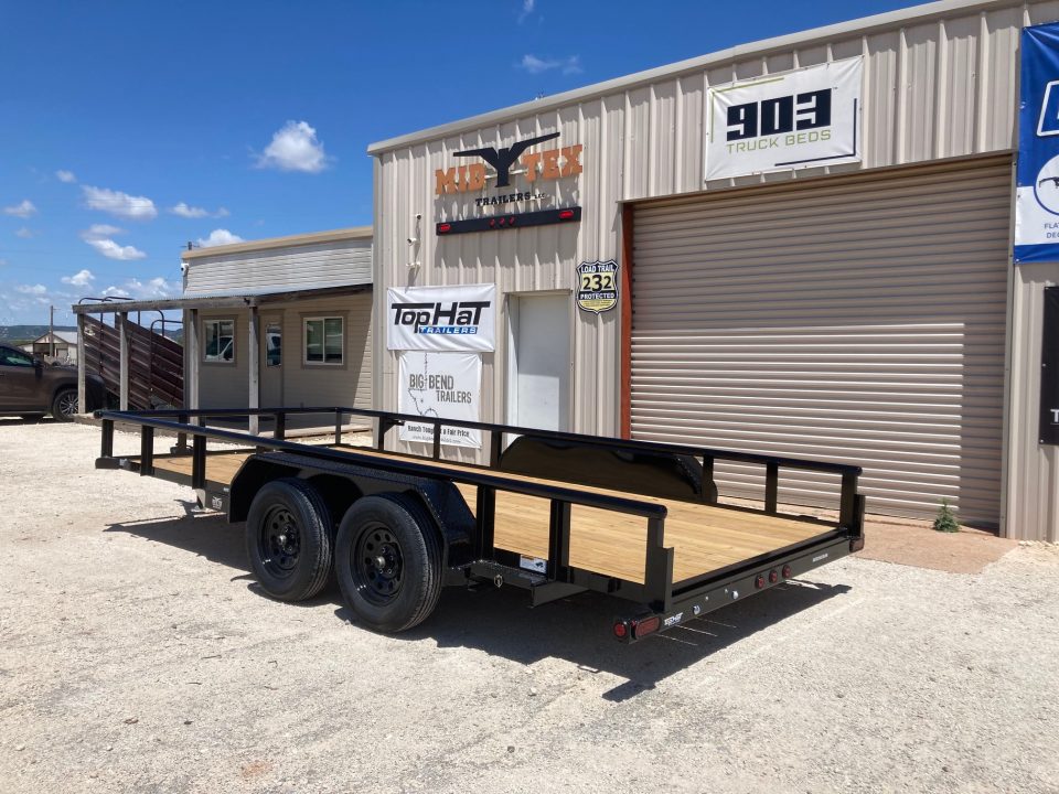 New 2026 Top Hat 16' x 83" MP Utility Trailer w/SIR