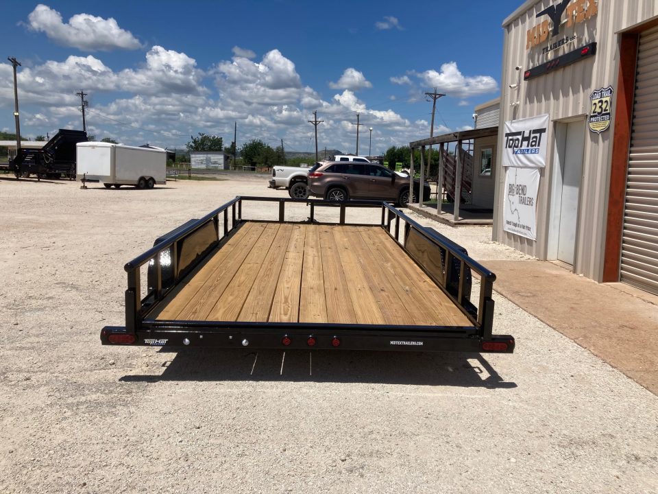 New 2026 Top Hat 16' x 83" MP Utility Trailer w/SIR