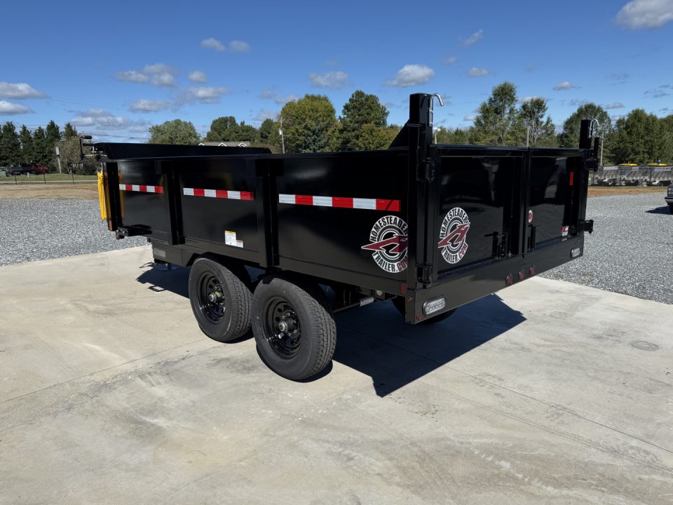 New 2027 Homesteader Trailer 612MB 6X12 Dump Trailer 10K