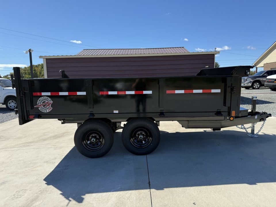 New 2027 Homesteader Trailer 612MB 6X12 Dump Trailer 10K