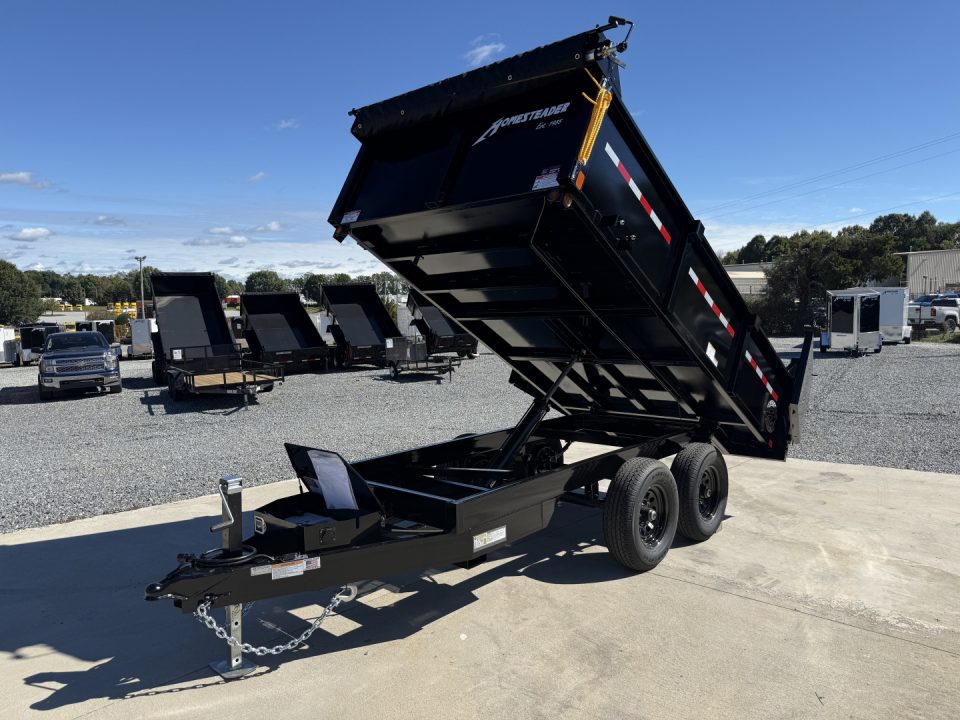 New 2027 Homesteader Trailer 612MB 6X12 Dump Trailer 10K