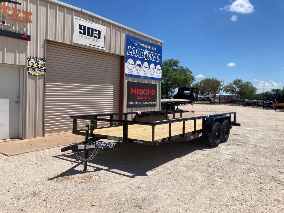 New 2026 Top Hat MP 83"X18' Utility Trailer w/SIR