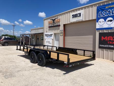 New 2026 Top Hat MP 83"X18' Utility Trailer w/SIR