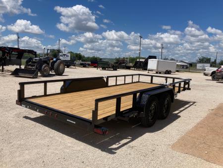 New 2026 Top Hat MP 83"X18' Utility Trailer w/SIR