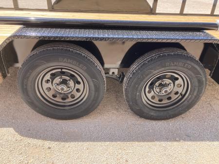 New 2026 Top Hat MP 83"X18' Utility Trailer w/SIR