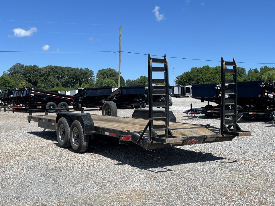 Used 2024 P&T 83"x24' 14k Equipment Trailer