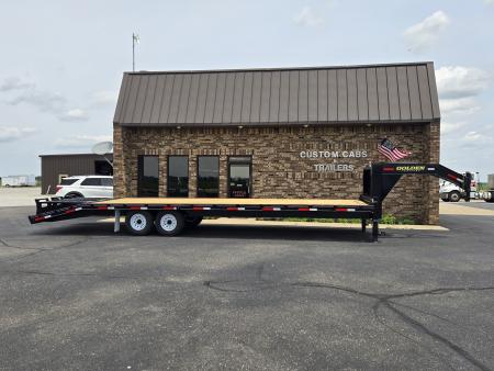 New 2026 Golden Trailers 25+5 14K Gooseneck Flatbed Trailer