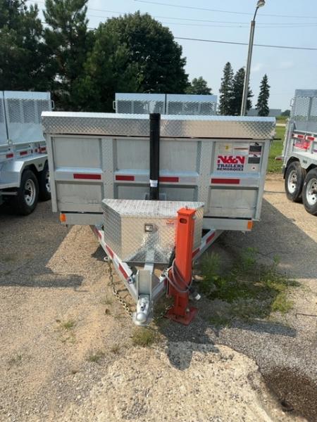 New 2026 N&N 82X12 5 TON WITH COMBO GATES AND HYDRAULIC JACK